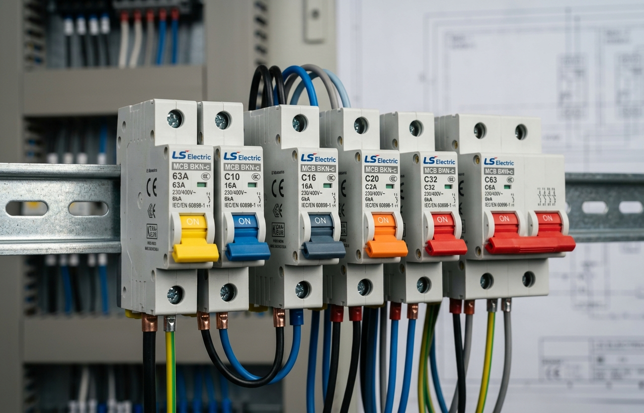 مزایای کلید مینیاتوری LS